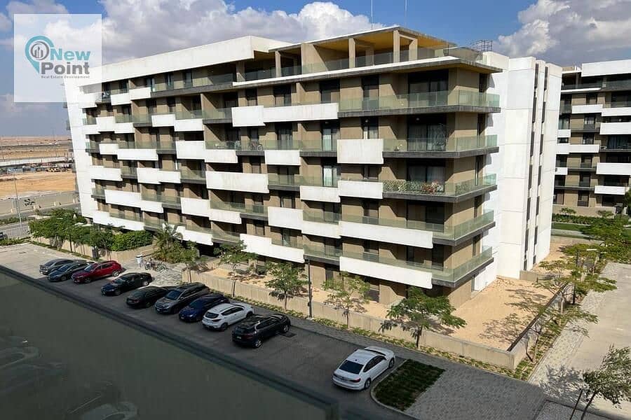 For sale, a fully finished two-bedroom apartment in a distinguished compound in front of the International Medical Center in El Shorouk 0