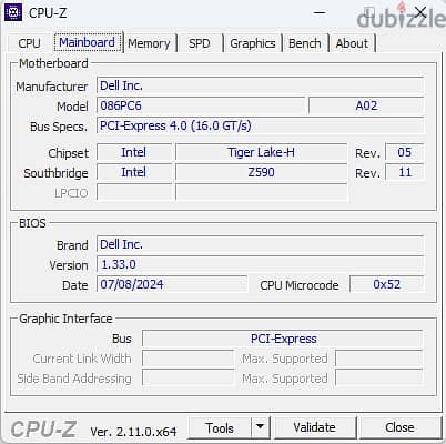 Dell Precision 7760 i7-11 RTX A4000 8GB Vram 7