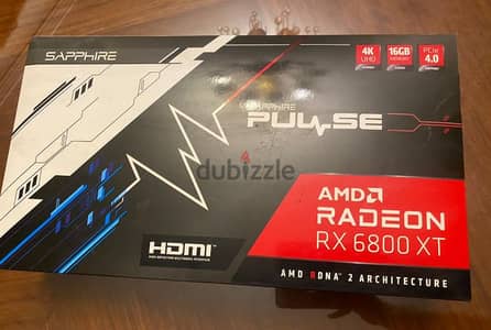 AMD Radeon rx 6800xt Sapphire Pulse 4k UHD 16 GB PCIe 4.0