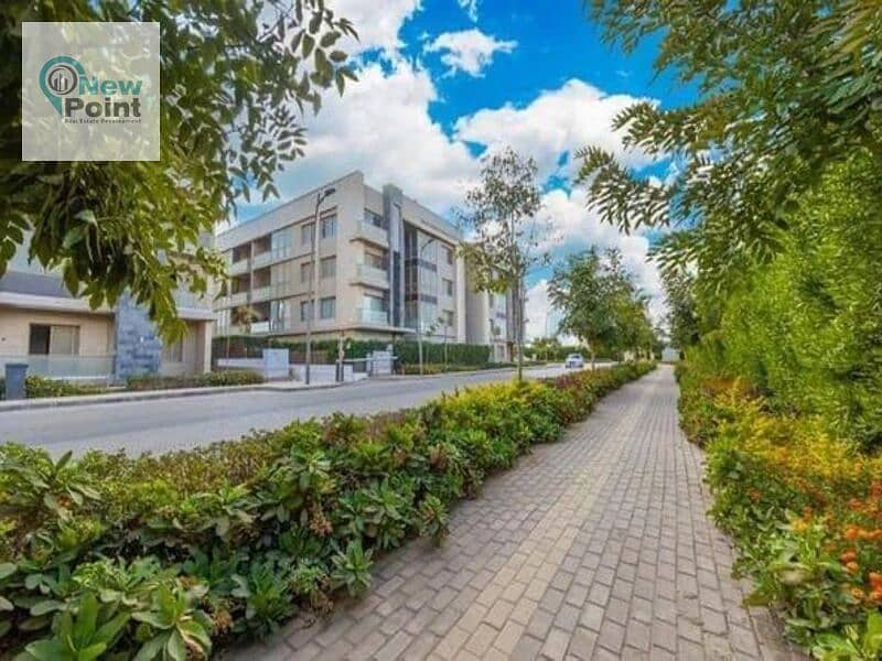 Apartment with garden for sale in Armonia, a distinguished location in R7 in the Administrative Capital 3