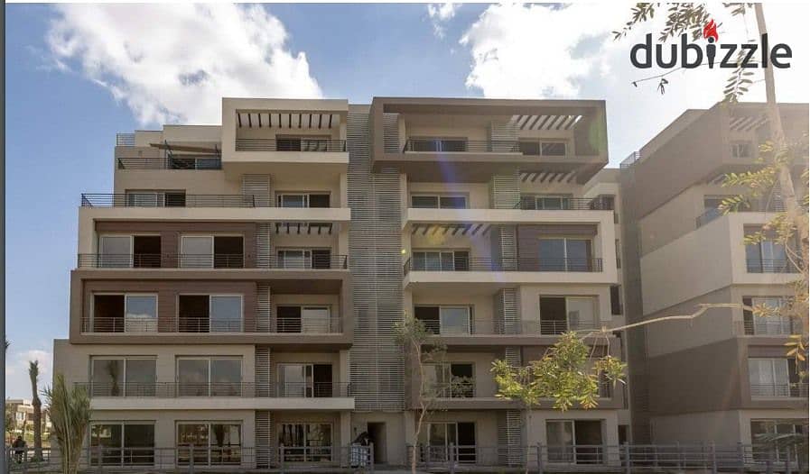 Apartment 130m 2 bedrooms for sale in Badya Palm Hills Compound in the heart of October on Al Wahat Road next to Al Gezira Club 8