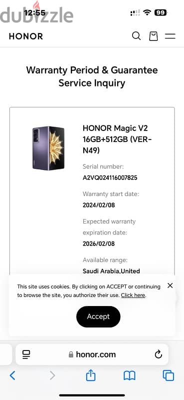 Honor Magic V2 16gb/512gb global 3