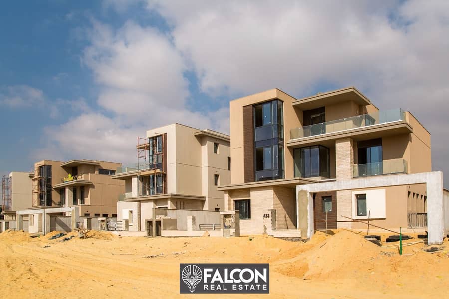 SV villa, immediate receipt, in the most distinguished compound in New Zayed City, The Estates - Sodic compound, 3 minutes from Sphinx Airport. . . 2