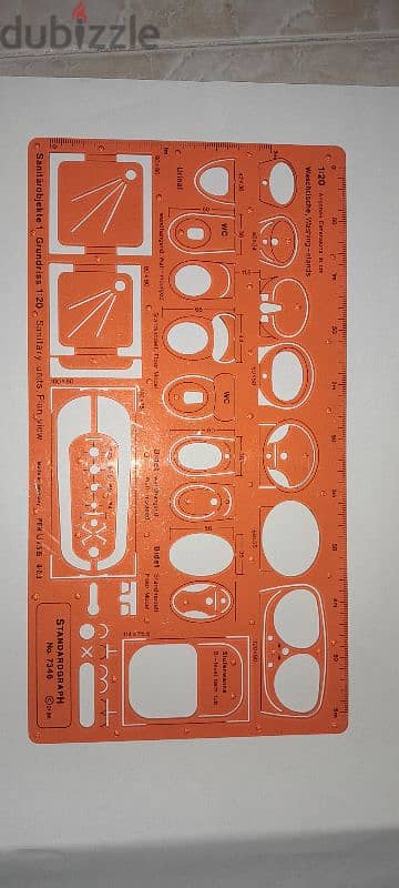 شبلونة رسم فرش Rotring 5