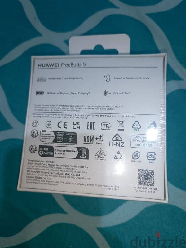 Huawei FreeBuds 5 (New & Sealed) 2