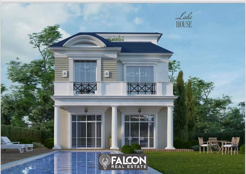 Pay 390 thousand and receive a villa in KINGSWAY Mountain View 6th of October with beautiful views of the lagoon and payment plans that suit everyone 0