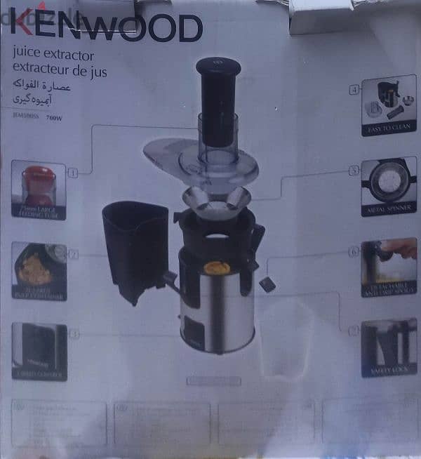 عصارة فواكه KENWOOD 700 w  وارد الامارات 4