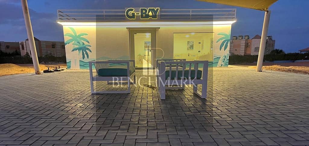 Garden Chalet 90 m for sale in G Bay Ain Sokhna village, fully finished, sea view, next to La Vista 4 and Mountain View, minutes from Porto Sokhna 7