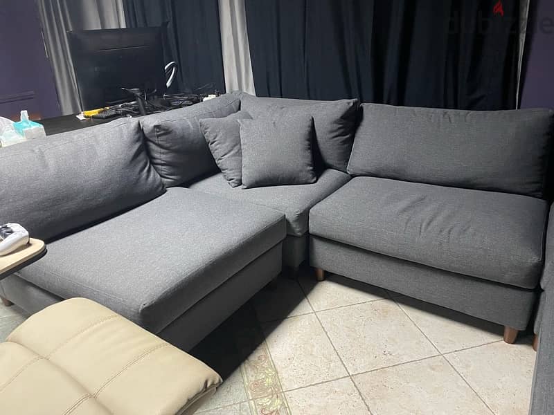 6 Piece Adjustable Couch Sofa 1