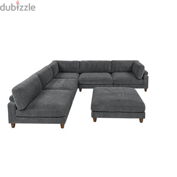 6 Piece Adjustable Couch Sofa 3