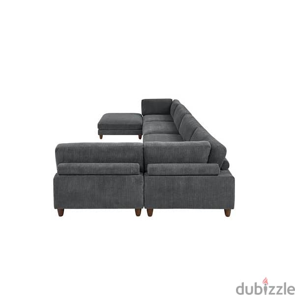 6 Piece Adjustable Couch Sofa 4