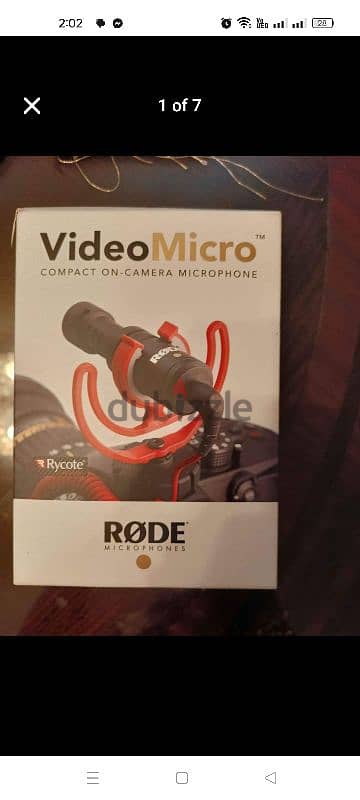 Rode VideoMicro Compact On-Camera Microphone 4