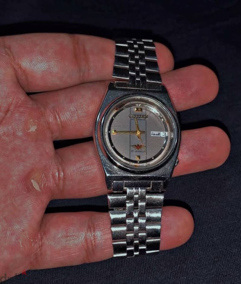 ساعه Vintage Citizen Automatic Eagle 7   بحاله الزيرو بدون اى خدش 0