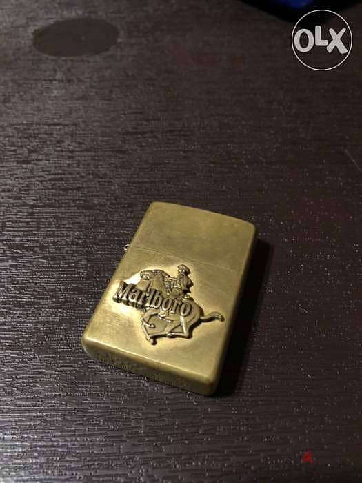 ولاعه زيبو بلوجو مارلبورو بارز Zippo Marlboro Logo 0