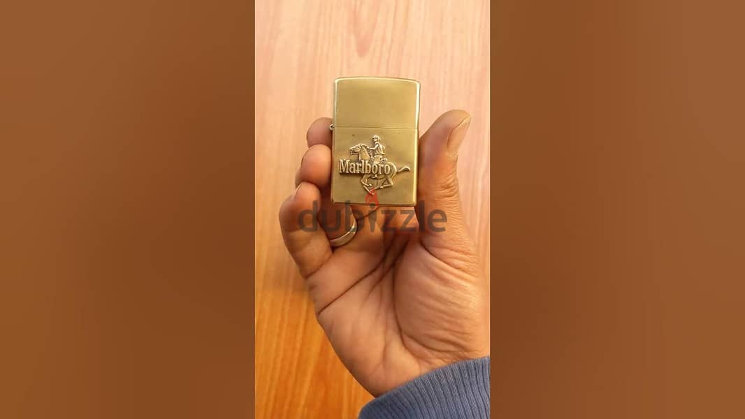 ولاعه زيبو بلوجو مارلبورو بارز Zippo Marlboro Logo 1