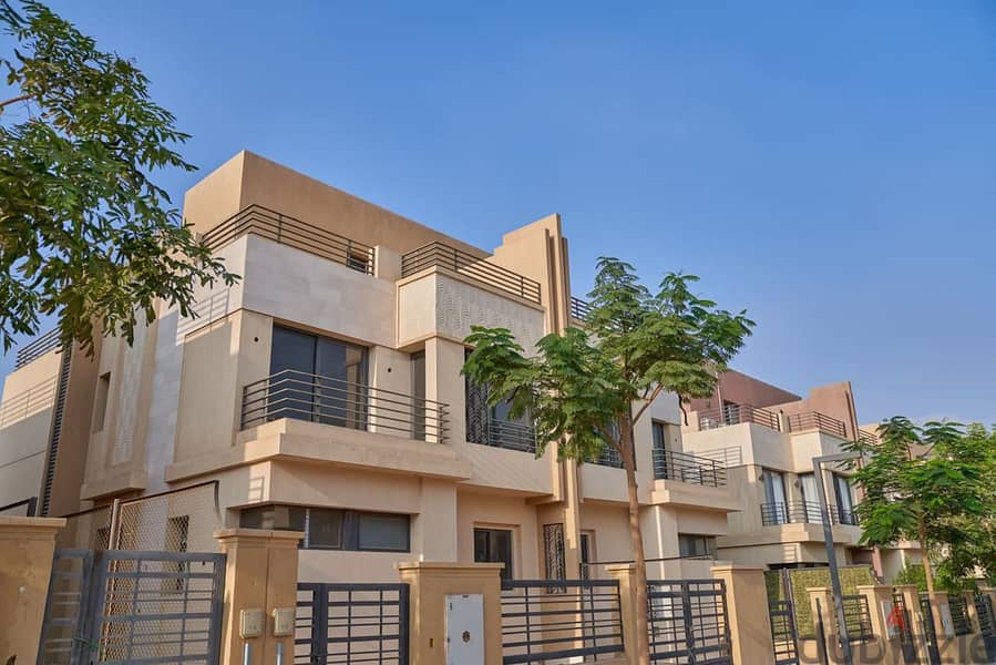 فيلا 238 متربيع كمبوند الما اكتوبر Villa for sale 3