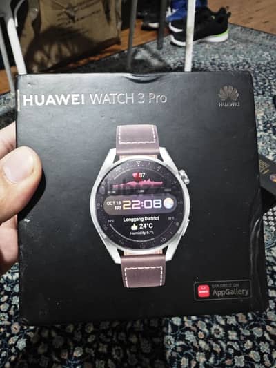 huawei watch 3 pro titanium/ call speaker/full keyboardios and android