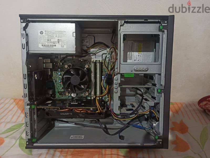 كيسه HP 600 G1 i5 (4690) اعلي بروسيسور جيل رابع + كارت RX470 gigabyte 3