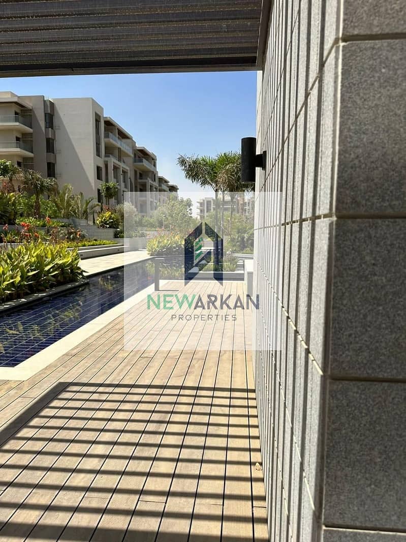 From the owner pay 50% and receive apartment164M finished in a fully serviced compound in Sheikh Zayed one minute from Hyper 6