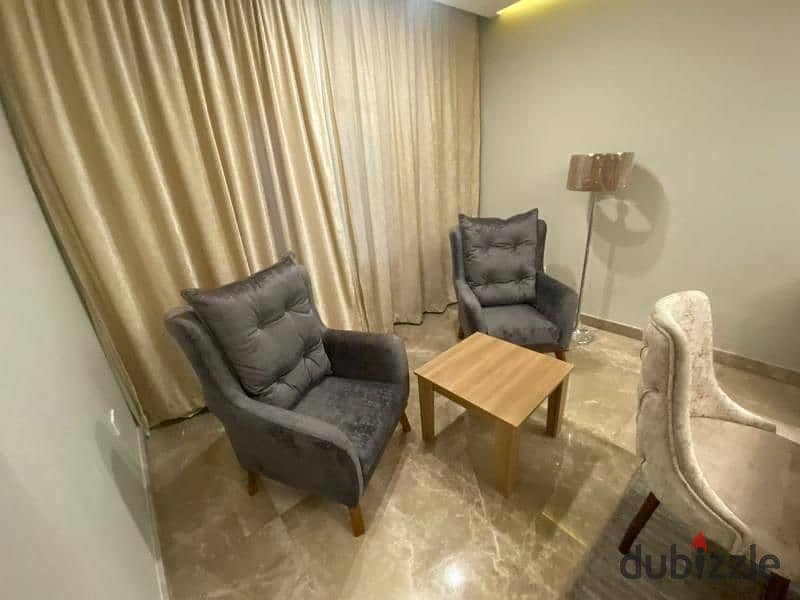 Furnished apartment for rent, 16th District, Sheikh Zayed, ultra modern finishing, With air-conditioned 2