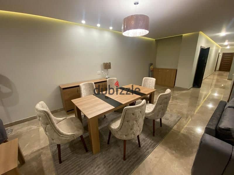 Furnished apartment for rent, 16th District, Sheikh Zayed, ultra modern finishing, With air-conditioned 3