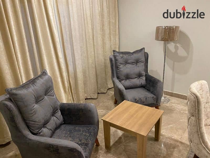 Furnished apartment for rent, 16th District, Sheikh Zayed, ultra modern finishing, With air-conditioned 4