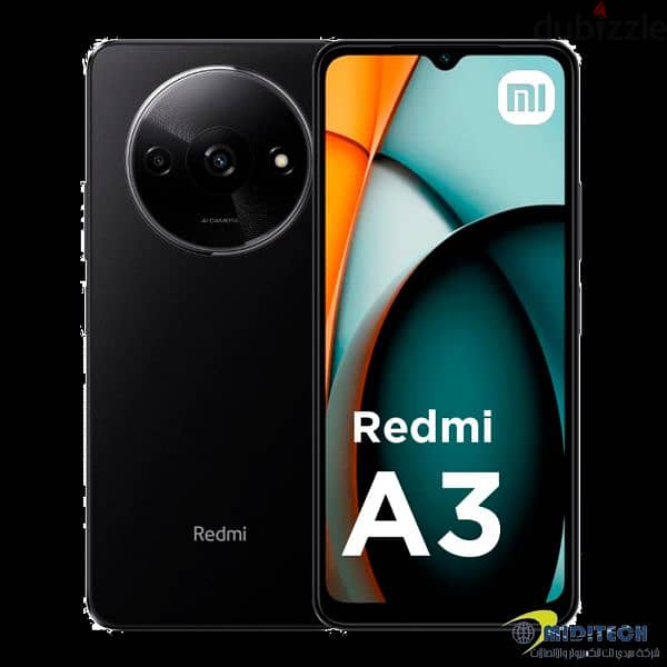 ريدميA3 ١٢٨ جيجا رامات ٤ وارد الخارج بدون كرتونهredmi A3 9