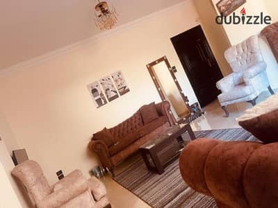 Furnished apartment for rent in Al-Yasmine, 2 villas in the First Settlement, the first residence at an attractive price