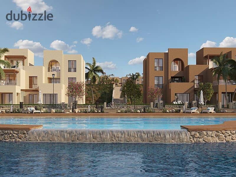 duplex fully finished  for sale in makadi hights lagoon view with an amazing price 6