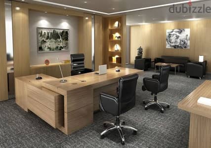 مكتب مدير مودرن خشب اثاث مكتبي -uniqe elegant office furniture desk