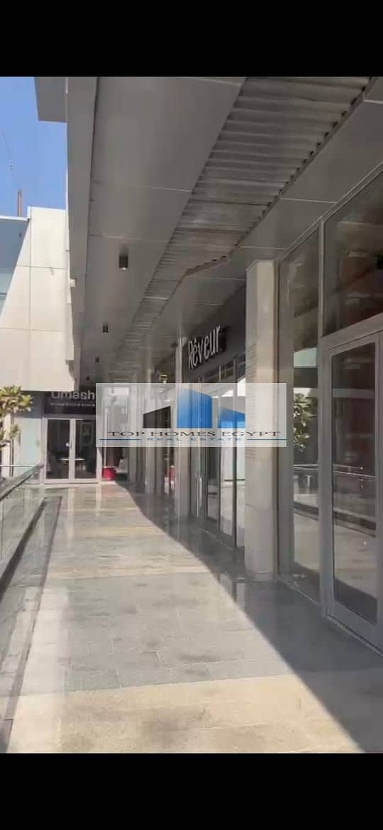 Shop for rent 66.5 SQM fully finished with ACs in The Yard Mall Al Rehab 0