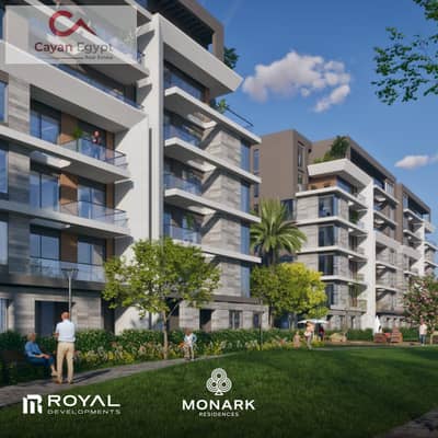 160m-3BR apartrment with open veiw at monark mostakbl city