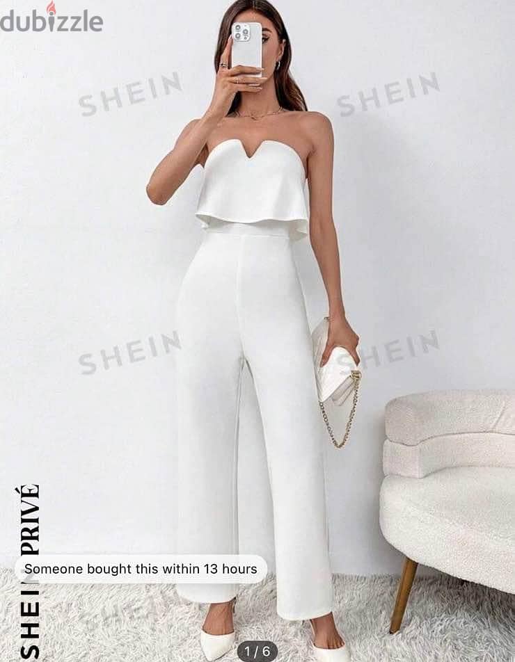 White Jumpsuit for Women 0