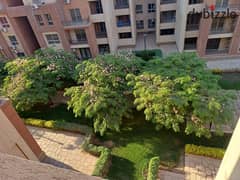 An apartment for sale in b8 at madinaty city , ultra super luxe finishing , double view garden and parking , over the service area of b8 0