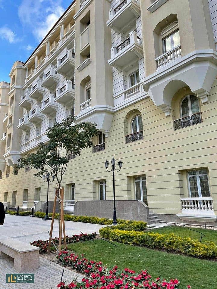 130 sqm apartment for sale in Garden City, Administrative Capital, immediate receipt and finished with modern finishing 5