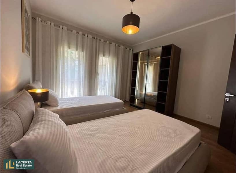 Apartment for sale in Garden City, New Administrative Capital, receipt of one month’s hotel finishing, New Garden City, in installments over 12 years 7