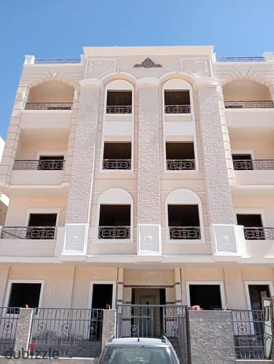 apartment at el narges el gdeda 148m plus72m garden semi finished ready to move with a good price