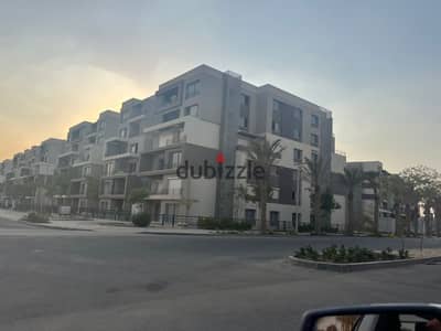 ground apartment for sale in palm hills new Cairo