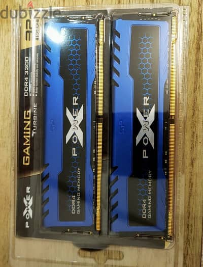 New Ram 16*2 GB s. p  3200 mhz. cl 16