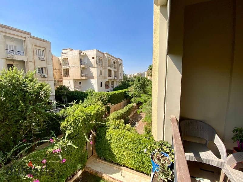 Apartment for sale in Hadayek El Mohandessin Compound, first floor, super luxurious finishing view landscape 3