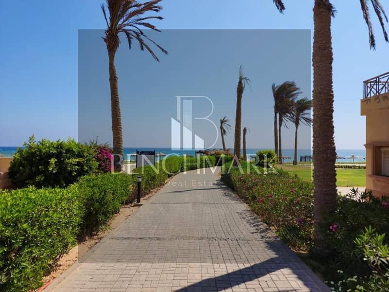 Chalet 120m with Garden 60m for sale in La Vista 6 Ain Sokhna fully finished and immediate delivery ready for inspection, 5 km after porto sokhna 15