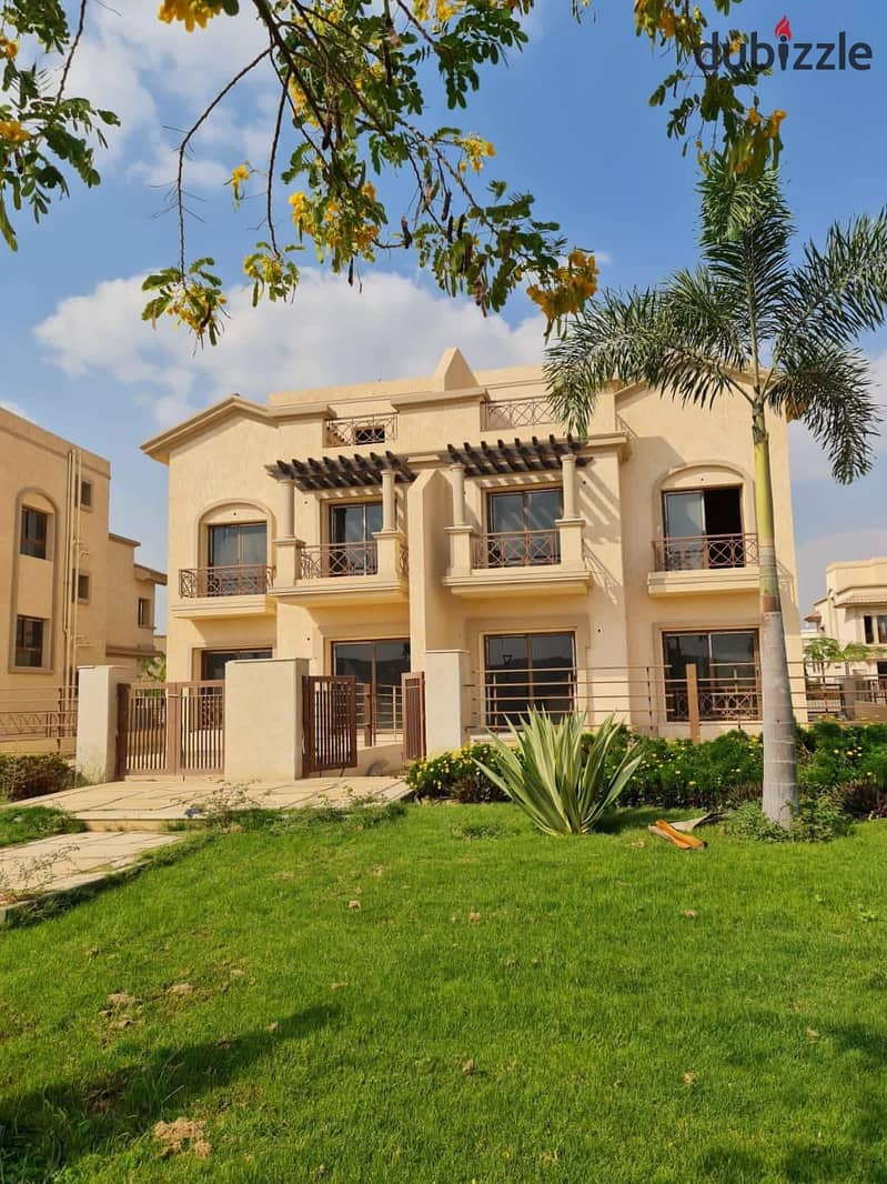 villa (e3 )for sale in madinaty , of Wide Garden View and a total less than the company with 24 million 0