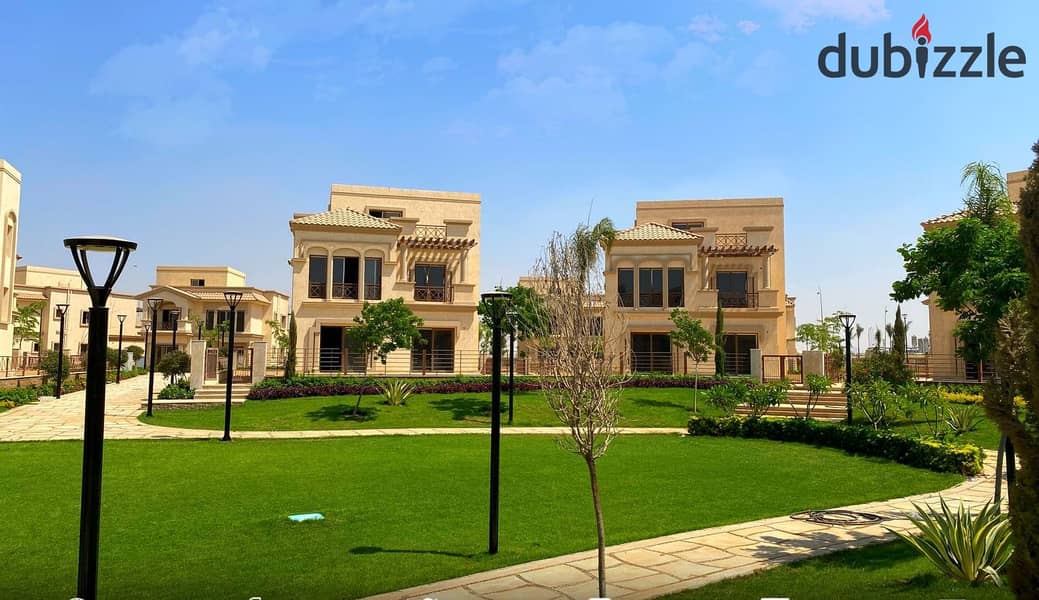 villa (e3 )for sale in madinaty , of Wide Garden View and a total less than the company with 24 million 7