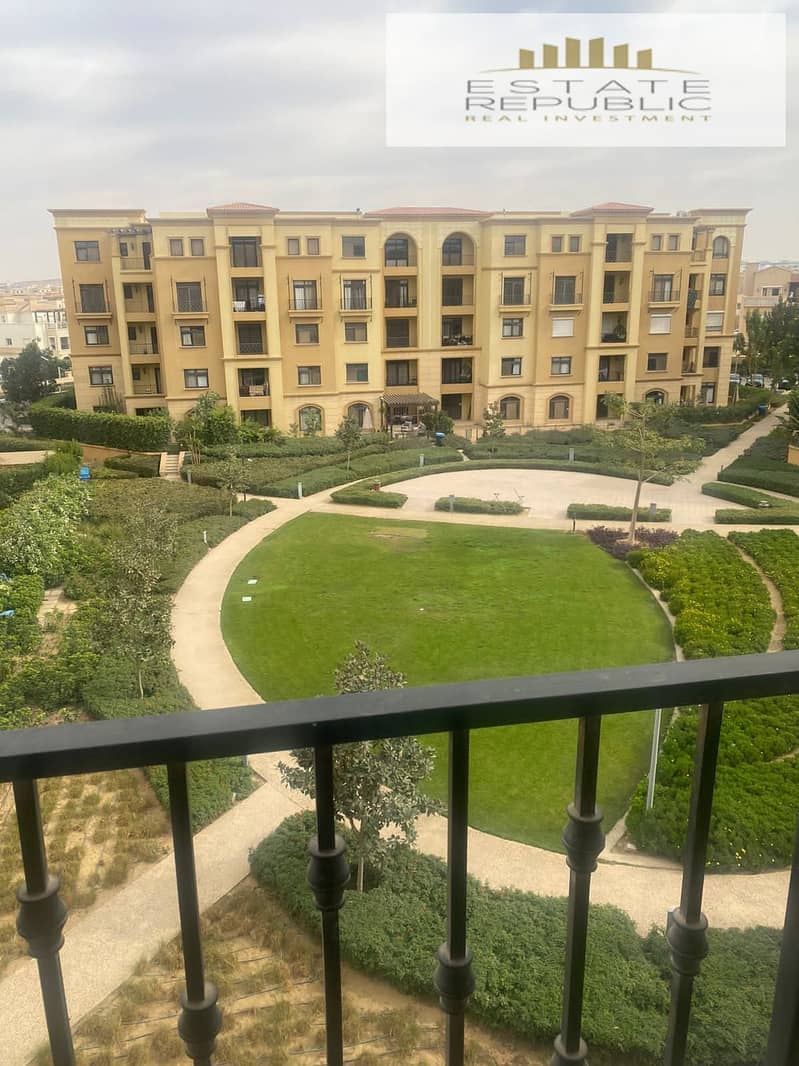 Apartment for rent with lowest price on market and prime location  in mivida emaar new cairo 8