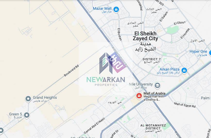 With 550K advance, own your clinic in a very prime location in Sheikh Zayed City in front of entrance 5 9