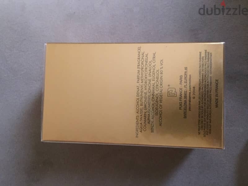 Original , sealed  One million Paco Rabanne 50 ml 1