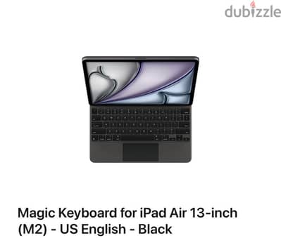 apple magic keyboard for ( air 13" m2 ) or ipad pro 12.9