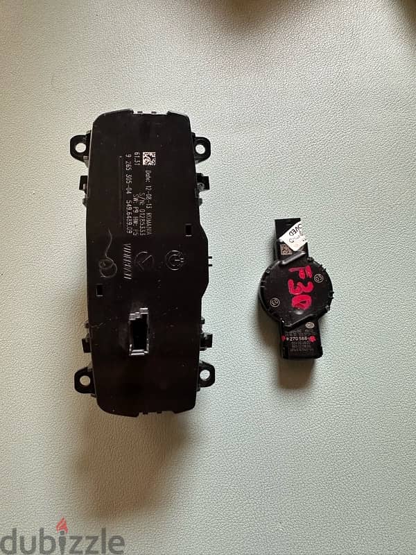 BMW F30 Auto headlights switch and rain sensor 1