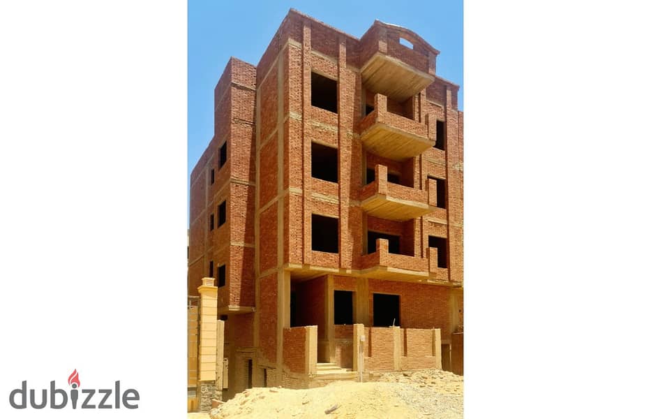 عماره للبيع 950 متر في حدائق اكتوبر - في التوسعات الشمالية 7