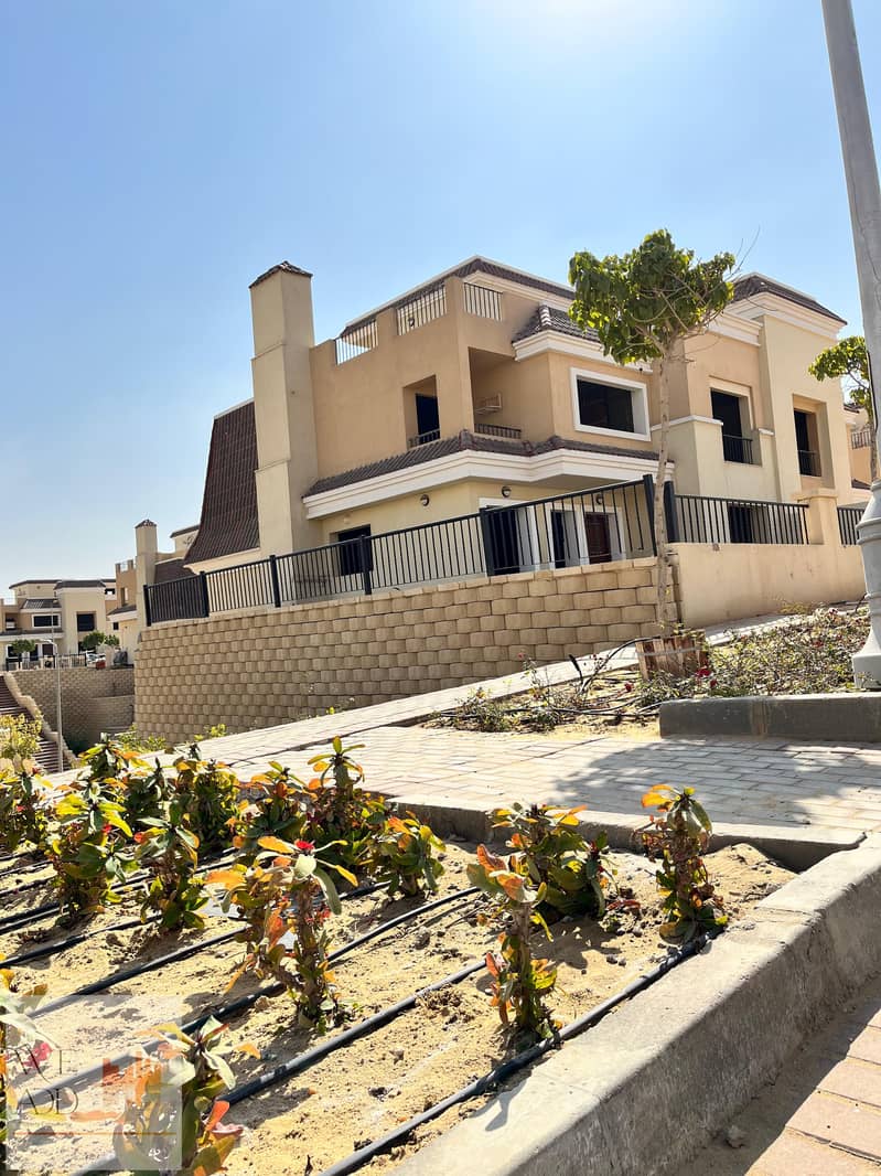 بمقدم مليون و200 الف تقدر تمتلك S Villa مساة 212م بالسعر القديم تكملة اقساط في كمبوند سراي Sarai بالقاهرة الجديدة 12